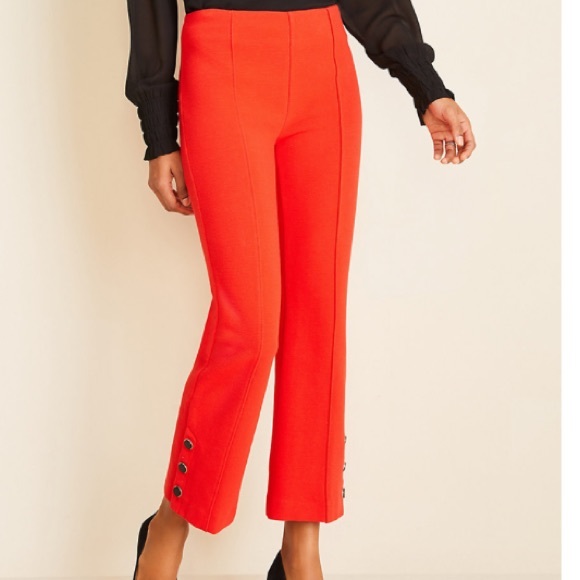 Ann Taylor Pants - Red flare pants